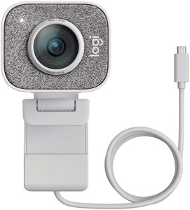ราคาขายส่งแท้ 100% มีสินค้าในสต็อก Logitech StreamCam กล้องเว็บแคมสำหรับไลฟ์สด ความละเอียด Full 1080p HD 60fps สำหรับ YouTube เล่นเกมส์ และการเรียน - Product Image 1