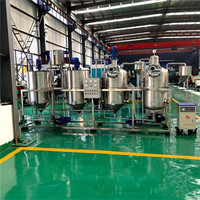 Mini équipement de déodorisation d'huile végétale brute comestible/décoloration et déodorisation d'huile/machine de déodorisation d'huile