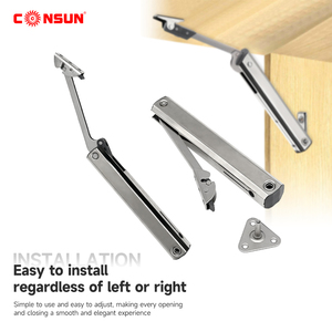 Herrajes para Muebles Consun, Bisagra de Elevación con Cierre Suave, Soporte para Estantes Flotantes, Conector para Estantes, Pasadores para Gabinetes - Product Image 3