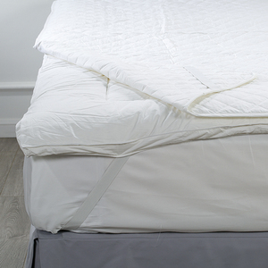Reine Taille Matelassé Imperméable À <span class=keywords><strong>L</strong></span>'eau Lit Protecteur Housse De Matelas Pour Hôtel - Product Image 4