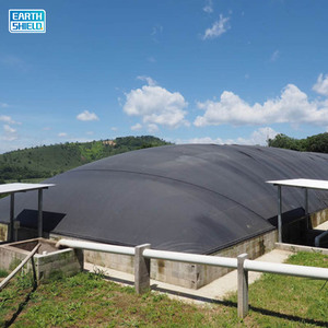 Forro de HDPE resistente a los rayos UV para plantas de biogás, lagunas de aguas residuales, Geomembrana para lagunas anaeróbicas, hecho de polietileno de PVC EPDM PP - Product Image 1