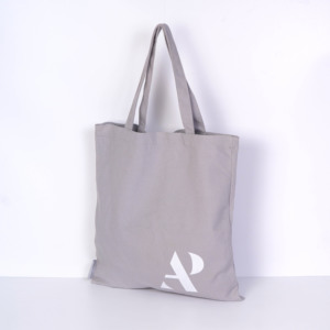 Sac fourre-tout en toile de coton réutilisable avec logo personnalisé imprimé – Mini sac fourre-tout en toile – Offre spéciale - Product Image 1