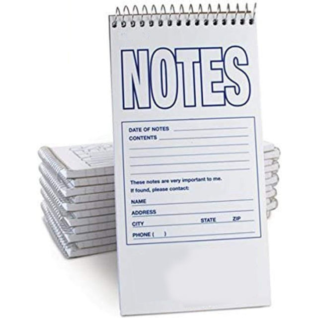 Custom Printing Personalised Note Pad Pocket Notebook Notes Small Graph Notebook Writing Pad for School Daily Notetaking