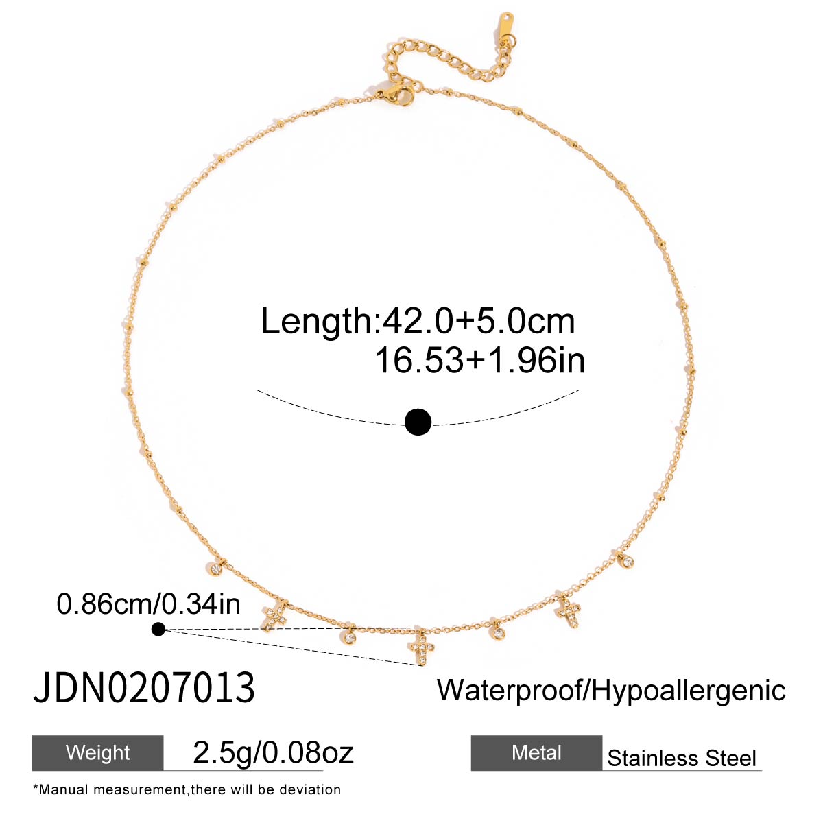 Cross Pendant Necklace