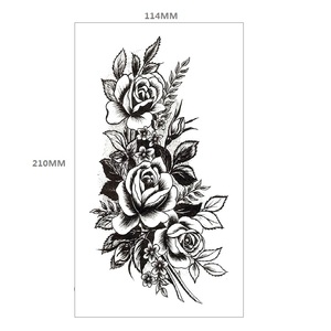 Tatuaje Temporal <span class=keywords><strong>de</strong></span> Alta Calidad con Diseño <span class=keywords><strong>de</strong></span> <span class=keywords><strong>Flores</strong></span> Sexys <span class=keywords><strong>para</strong></span> la Mitad del <span class=keywords><strong>Brazo</strong></span>, Resistente al Agua, <span class=keywords><strong>para</strong></span> Mujeres - Product Image 6