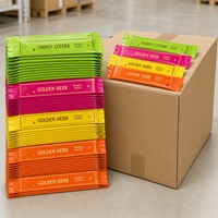 Sachet aluminisé imprimé en couleur, anti-lumière, pour poudre protéinée, dose unique, épaisseur réglable