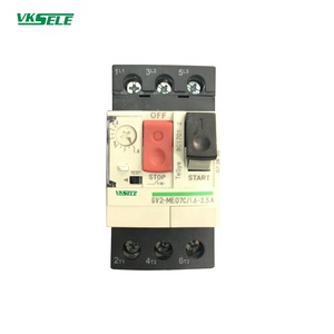 Công tắc ngắt mạch thu nhỏ 3 cực 380VAC bảo vệ động cơ 1A đến 1.6A GV2-ME GV2-ME06C - Product Image 5