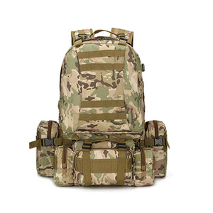 Combination Bag, Outdoor Sports Tactical <b>Backpack</b>, Oxford Cloth Hiking Bag, Large Capacity Hiking <b>Backpack</b>, Men and Women - Product Image 4