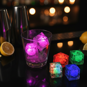 Glaçons LED clignotants avec <span class=keywords><strong>modes</strong></span> rapide/lent pour la décoration de fêtes, bars et Noël - Product Image 2
