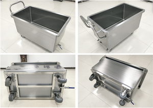 Carro cisterna <span class=keywords><strong>de</strong></span> transporte <span class=keywords><strong>de</strong></span> esterilización a alta temperatura <span class=keywords><strong>Industrial</strong></span> 316 Carro <span class=keywords><strong>de</strong></span> cubo <span class=keywords><strong>de</strong></span> acero inoxidable para fábrica <span class=keywords><strong>de</strong></span> alimentos con grifo - Product Image 6