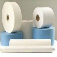 Prix de gros du papier d'essuyage industriel Papier hygiénique écologique Papier rouleau commercial inoffensif pour la santé