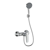 Nouvelle conception de robinet en zinc et plastique, robinet de salle de bain à fonction unique, robinet de baignoire, ensemble de douche pour salle de bain
