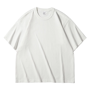เสื้อยืดโอเวอร์ไซส์ ผ้าคอตตอน 100% หนัก 300gsm เนื้อหยาบ พิมพ์ลาย สตรีทแวร์ สั่งทำได้ สำหรับผู้ชาย - Product Image 3