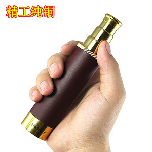 Caribbean Pirates Monocular Telescope 25x30mm Low-Light Night Vision Outdoor Use Pu Leather Body - Product Image 2