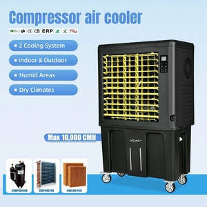 Le premier climatiseur évaporatif breveté au monde, refroidisseur d'air portable à compresseur, ventilateur de refroidissement à eau pour usage commercial et industriel. - Product Image 1