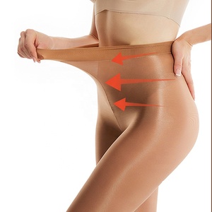 오일 반짝 이는 실크 댄스 꽉 70D 반사 플러스 사이즈 반짝 이는 오일 광택 팬티 스타킹 패션 쉬머 오일 팬티 스타킹 여성용 - Product Image 2