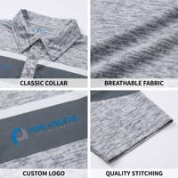 Chemises polo de pickleball personnalisées à 3 boutons pour équipe et club, respirantes, maillots de pickleball personnalisés, hauts unisexes