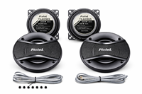 Haut-parleurs coaxiaux 2 voies 12V 4 pouces de qualité supérieure pour système audio de véhicule - Vente chaude