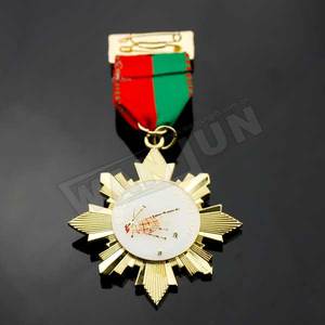 Medaglie all'Ingrosso a Forma di Stella, Medaglie Personalizzate 3D a Forma di Stella Antica - Product Image 2