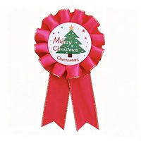 Broche en ruban de satin pour fête de Noël, nœud rose, bouton, épinglette, accessoires pour fille, joyeux anniversaire, broche en organza, rubans, logo
