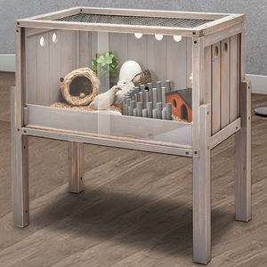 <span class=keywords><strong>Cage</strong></span> de maison de <span class=keywords><strong>hamster</strong></span> de hérissons de poulet de rutine en plastique transparent transparent - Product Image 4