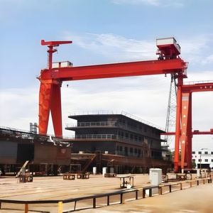 Grue <span class=keywords><strong>portique</strong></span> robuste sur rail pour la construction navale, 2000 tonnes, avec commande à distance par PLC, pour l'assemblage de blocs de coque en coupes-bordures et en dry dock - Product Image 5