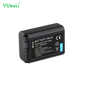 Batterie de remplacement Li-ion NP-FW50 7.4V 1500mAh pour appareils <span class=keywords><strong>photo</strong></span> hybrides <span class=keywords><strong>Sony</strong></span> A6000 A6400 A7 <span class=keywords><strong>A7II</strong></span> ZV-E10 NEX5 - Product Image 1