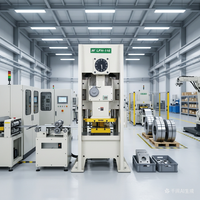 Presse à estamper CNC industrielle de précision LFH-110 avec structure mécanique haute rigidité, haute productivité, longue durée de vie