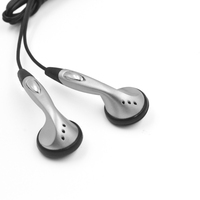 Écouteurs intra-auriculaires classiques 3,5 mm avec réduction de bruit ENC et étanchéité IPX-4, cordon de 1,2 m pour divertissement en vol