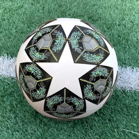 Ballon de football cousu à la machine, entraînement de match de la Premier League, n° 5 ballons de football en PVC en gros