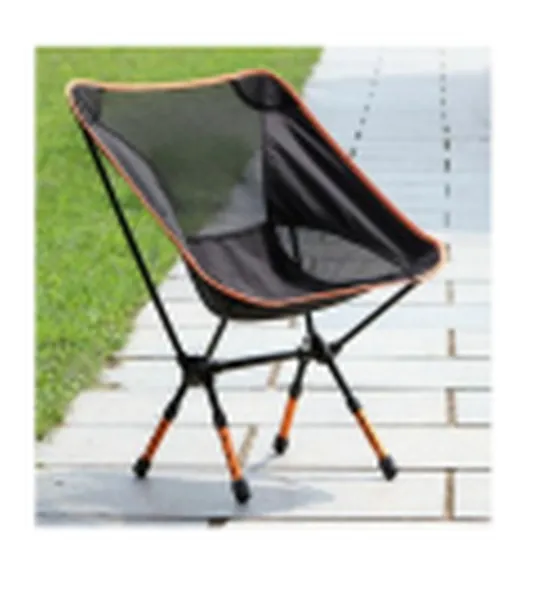 Ultraleve portátil ao ar livre Camping cadeira ajustável Low Back Lua cadeira