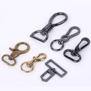 לוגו מותאם אישית יוקרה באיכות גבוהה מסתובב hooks & ידידותי לסביבה קליפים עם צבע מותאם אישית עבור אביזרי תיק - Product Image 1