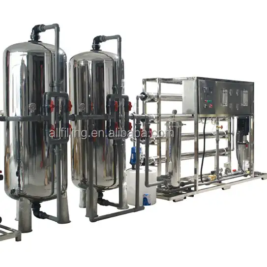 Endüstriyel ters ozmoz içme saf su arıtma filtreleri/arıtma sistemi tesisi