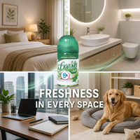Recharge de désodorisant automatique professionnel Fresh Wave 250 ml, compatible universellement pour une fragrance intérieure longue durée de 60 jours
