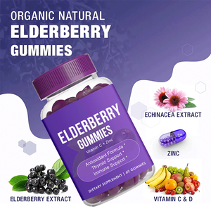 Gummies OEM ODM sans additifs artificiels, favorisent la régulation immunitaire et métabolique avec du zinc, <span class=keywords><strong>de</strong></span> la vitamine C et <span class=keywords><strong>de</strong></span> la vitamine D - Product Image 1