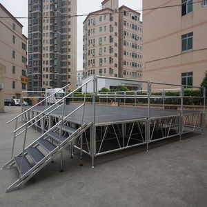 เวทีอลูมิเนียม RK สำหรับงานหนัก ปรับระดับความสูงได้ เหมาะสำหรับงานกลางแจ้งและคอนเสิร์ต - Product Image 5