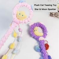 Collection de jouets modernes pour chat, motif chat mignon de dessin animé, pour le jeu quotidien, résistants aux morsures, série Sparkler Silvervine Longue, Ballon clochette