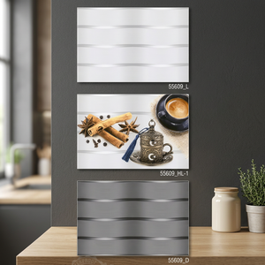 Carrelage mural en céramique à texture marbrée mate, finition brillante, résistant aux acides, taille 300x450mm, idéal pour l'intérieur de la cuisine, marbre - Product Image 1