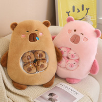 Peluche Capybara Mignonne, Peluche Kapibala, Coussin Décompression Capybara