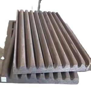 Изготовленные на заказ Высокопроизводительные Щековые детали из марганцевой стали, высококачественные литейные аксессуары, щековые дробилки для горных работ, высокая износ - Product Image 1