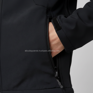 Chaqueta de invierno de alta calidad, a la moda, lisa, a prueba de viento, 100% de poliamida, esquí, senderismo, suave - Product Image 1