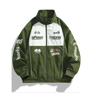 Giacca da Uomo Stampata Antivento di Tendenza per Primavera Autunno Abbigliamento Sportivo Outdoor Tempo Libero Corse Automobilistiche e Moto Cross-Border - Product Image 3