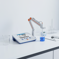 pH-mètre de laboratoire de haute précision TPH400F, résolution 0,001 pH, testeur de pH/mV/température avec GLP USB RS232