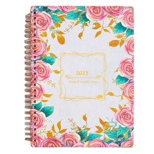 Spiral Daily Supplies Wholesale Customizable <b>Diary</b> Journal Hardcover 2023 Planner Printing Notebook - Product Image 2