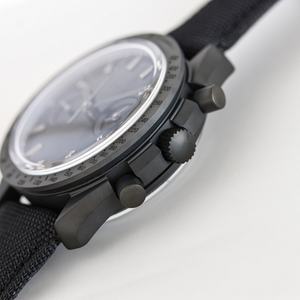 Multifunctional Chronograph Diving Mechanical Watch Stainless Steel Strap 44mm 9300 Movement Stainless Power Reserve Pointer - Product Image 4