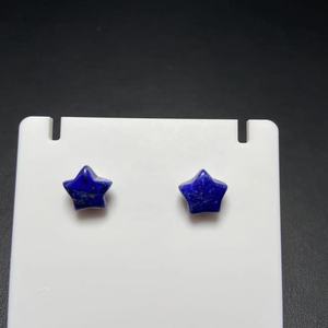 Orecchini in argento sterling 925 con pietre preziose curative di cristallo naturale in cristallo grezzo - Product Image 4