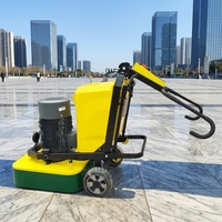 Machine de polissage et de nivellement industrielle pour béton, pour système de préparation des sols