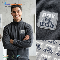 Insignia de Silicona Ecológica Plana de Alta Resolución, Ultrafina y Duradera, Fabricada en China, con Logotipo Personalizado Serigrafiado y Corte Láser