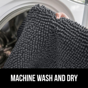 30 x20 אינץ 'עבה chenille רך סמיך אמבט שטיחים גומי מכונת גיבוי מכונת כביסה עשה - Product Image 6