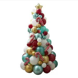 Новый продукт, идеи, латексные воздушные шары, звезды, рождественские дизайнерские украшения, воздушные шары, Рождественская елка, набор воздушных шаров, украшения для дома